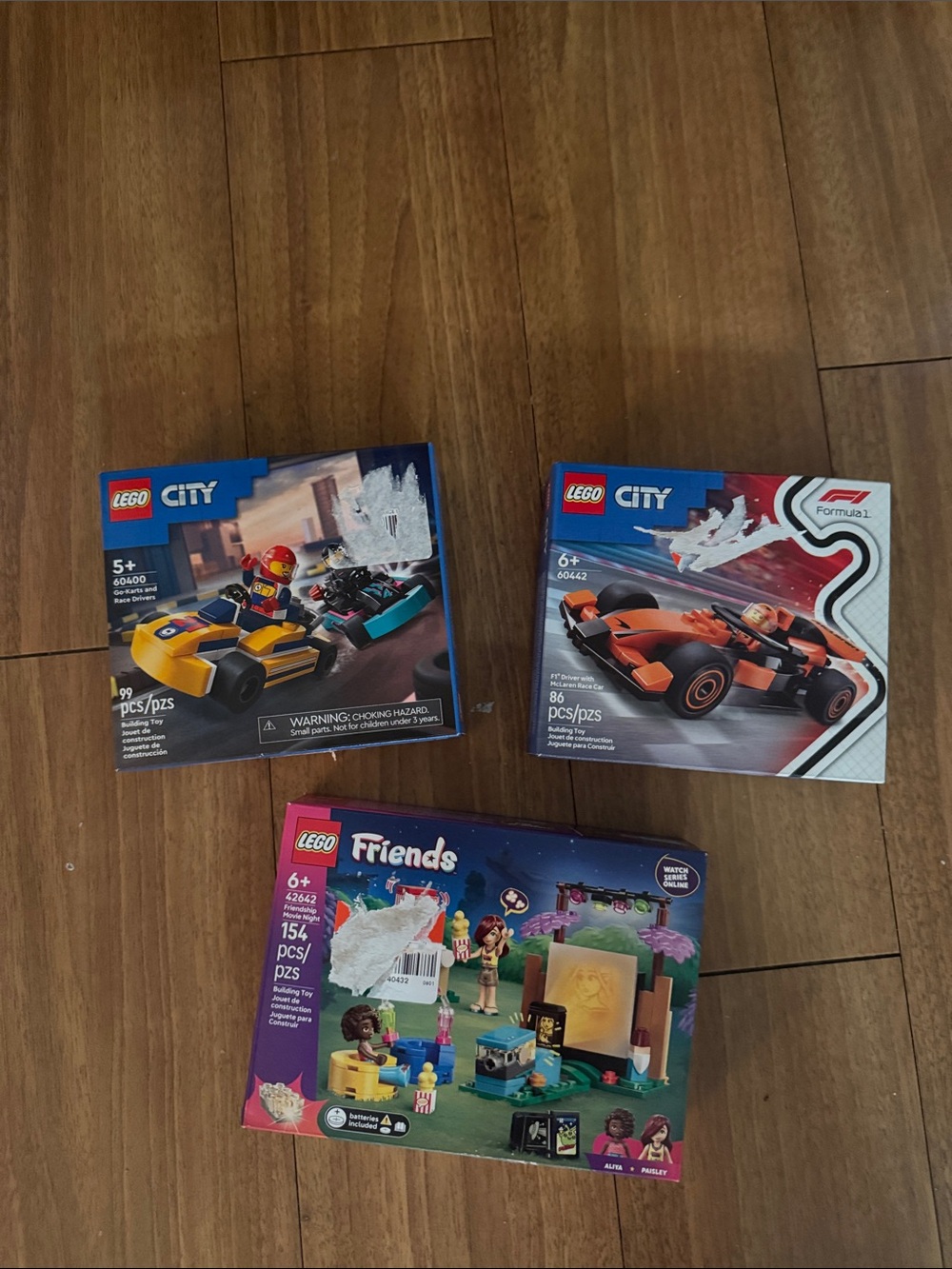 Set of 3 Lego Sets NIB